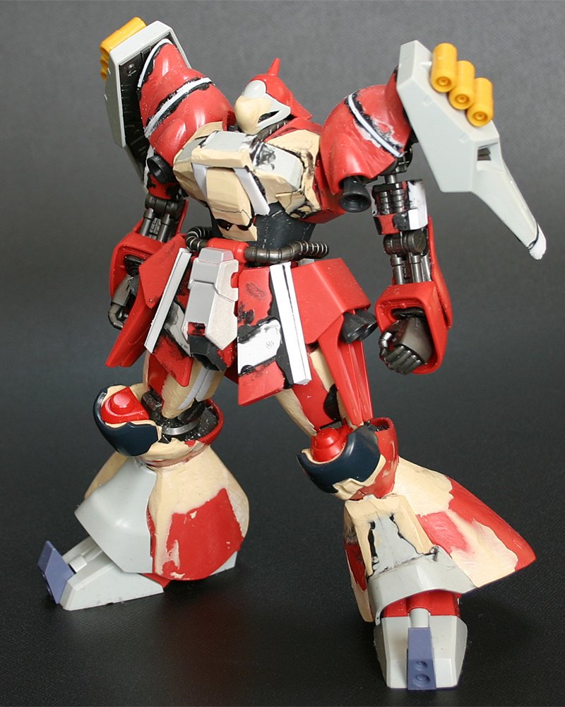 HGUC ヤクト・ドーガ製作記2: GARNET VANGUARD@weblog