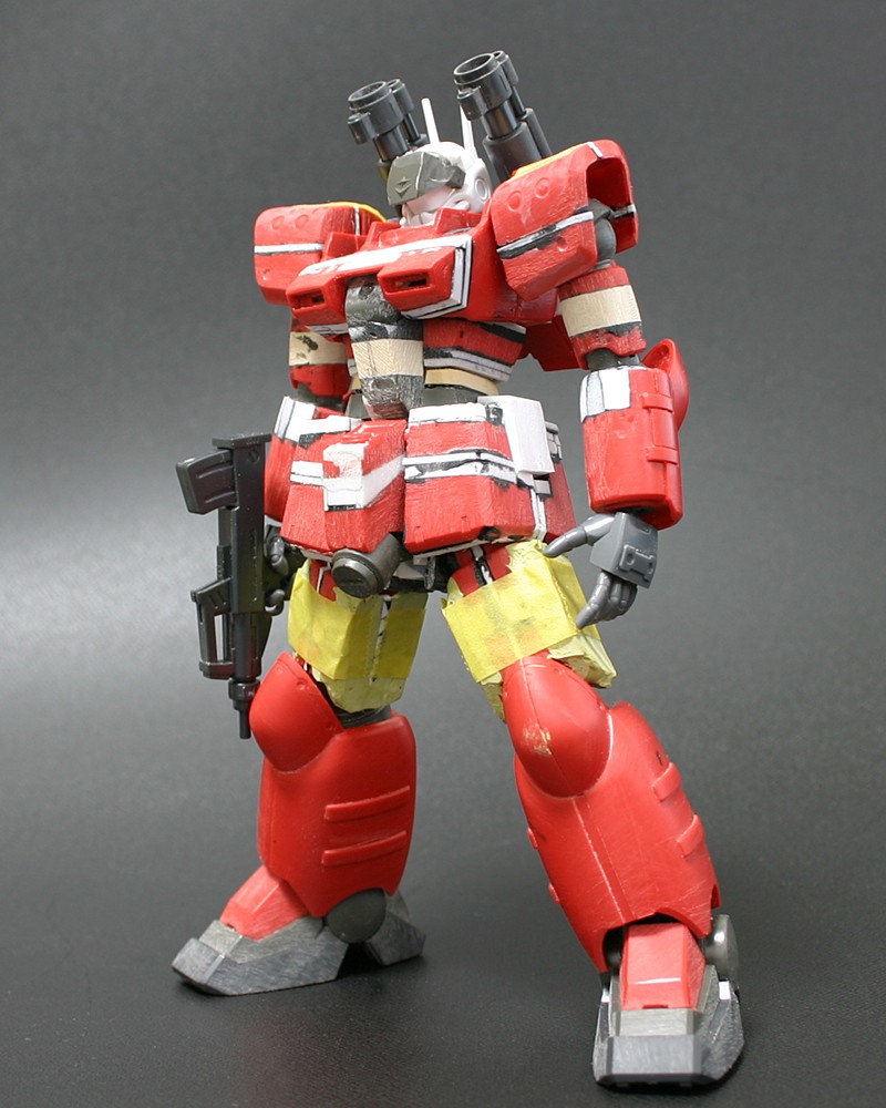 HGUC ガンキャノン量産型製作記2: GARNET VANGUARD@weblog